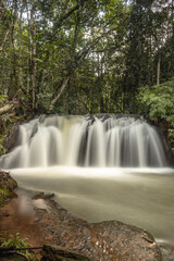 Fototapeta premium Cachoeira na cidade de Costa Rica, Estado do Mato Grosso do Sul, Brasil