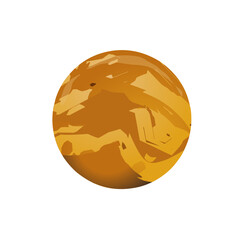 Venus planet illustration