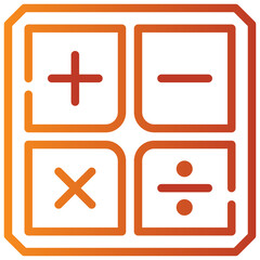 Fototapeta premium Math Icon