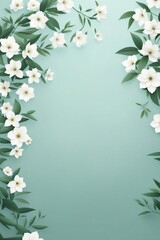 Naklejka premium Fresh and beautiful artistic background