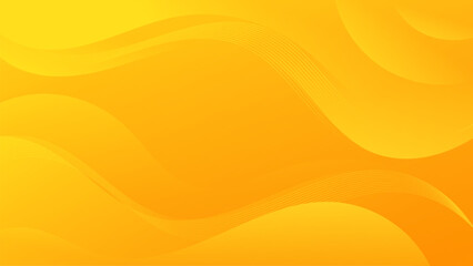 Abstract yellow Background with Wavy Shapes. flowing and curvy shapes. This asset is suitable for website backgrounds, flyers, posters, and digital art projects.