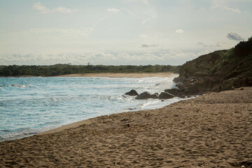 beach and sea