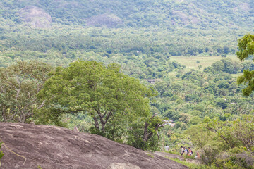 Breathtaking Summit Serenity: Spectacular Mountain View from the Top