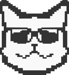 Cat pixel art