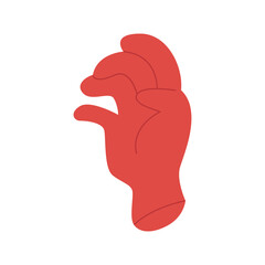 hand cartoon element