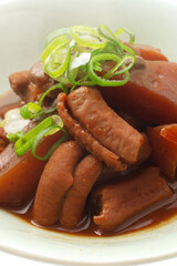 土手煮　スタジオ撮影