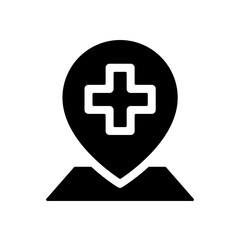 Hospital Location Icon