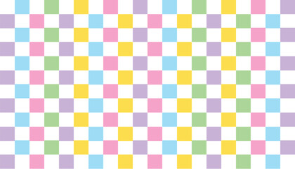 Seamless pattern with squares