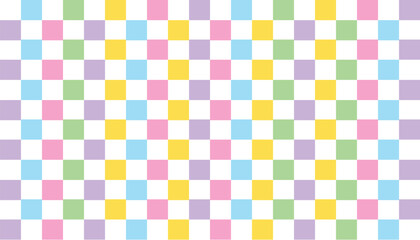 Seamless pattern with squares