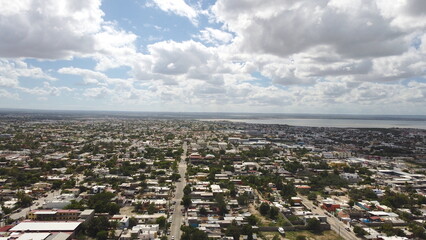 DRONE PHOTOGRAPHY IN THE DOWNTOWN AND STREETS OF LA PAZ BAJA CALIFORNIA SUR MEXICO