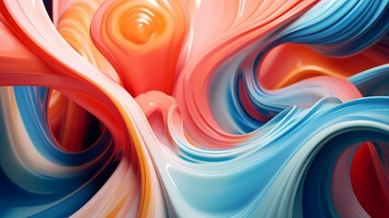 Marble's close-up showcases an enchanting dance of vibrant colors, creating a visual symphony
