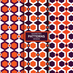 Vector geometric classic patterns