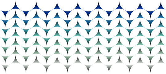 dark blue wavy wrap paper gradient pattern design background