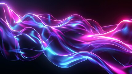 Abstract fluid liquid curved wave with copy space background