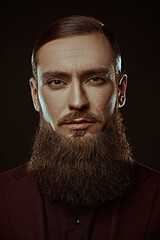 thoughtful mature man