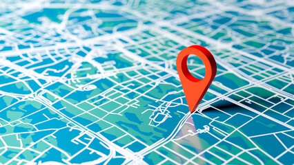 Background based on the concept of local location-based services, 3d rendering © AddMeshCube