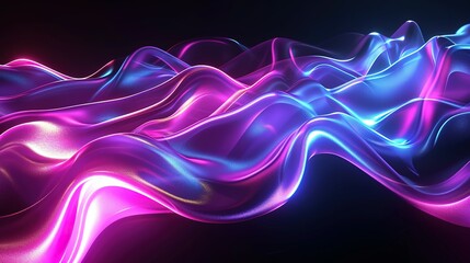 Abstract fluid liquid curved wave with copy space background