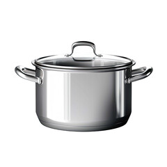 Saucepan isolated on transparent background