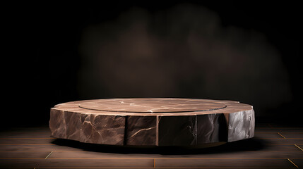 Simple product booth, podium, stage, product commercial photography background, cosmetics booth, promotional event