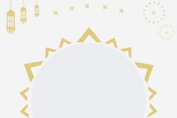 Ramadan Kareem background. Islamic banner background in Arabic-style vector illustrations.