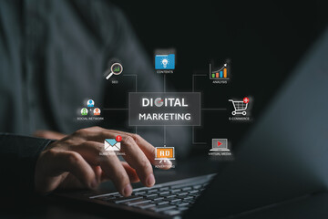 Digital marketing for online platforms involves utilizing SEO to enhance website visibility,...