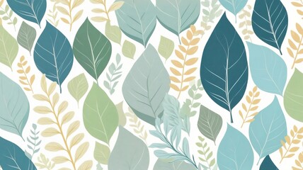 Beautiful plant themed wallpaper