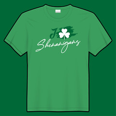 I Clover Shenanigans t shirt design