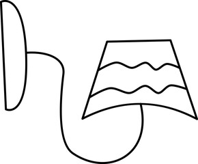 Light Bulb Outline Doodle