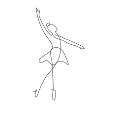 ballet dancer vector