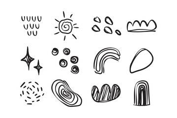 Abstract Hand Drawn Doodle Illustration