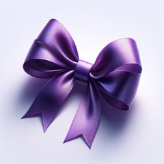 image of a single, elegant ribbon bow