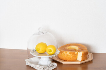 レモンのシフォンケーキ