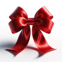 image of a single, elegant ribbon bow