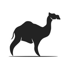 Camel Logo template Isolated. Brand Identity. Icon Abstract Vector graphic