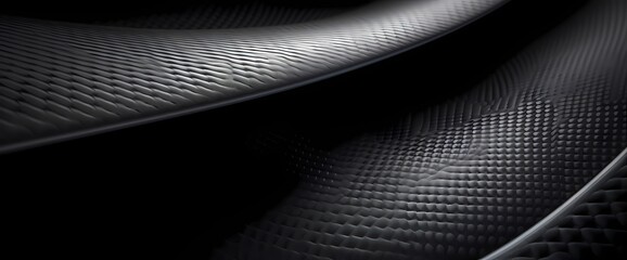 HD photograph highlighting the seamless integration of carbon fiber texture into a state-of-the-art technological background