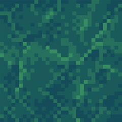 Tile green marble abstract fashion fabric texture seamless pattern, for pixel art style game, vector illustration. Design for web and mobile app.