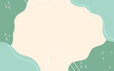 Green color minimal stlye background. Pattern for wallpapers, backgrounds