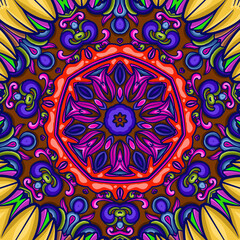 	
Wallpaper vintage detailed and beautiful mandala pattern background premium vector