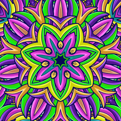 	
Wallpaper vintage detailed and beautiful mandala pattern background premium vector