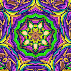 	
Wallpaper vintage detailed and beautiful mandala pattern background premium vector