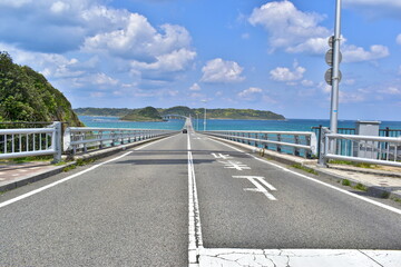 Fototapeta premium 角島大橋 山口 日本海