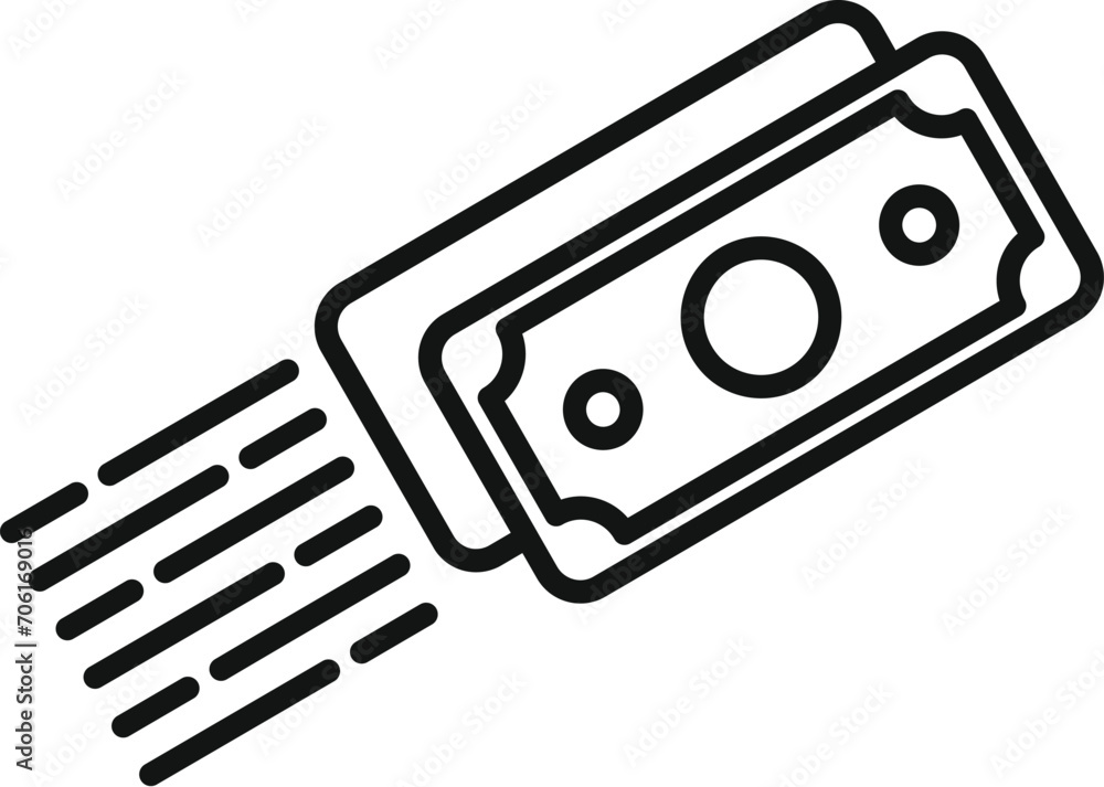 Poster pace panel efficient icon outline vector. work scale run. boost shoe