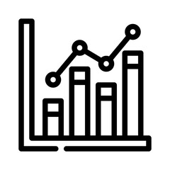 analytics line icon