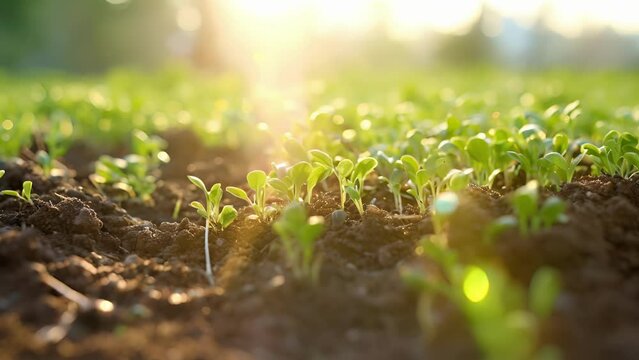 A closeup of a diverse cover crop, planted to prevent erosion and add essential nutrients back into the land.