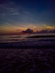 sunset on the sea © Sebastian