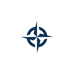 compass house logo design vector free