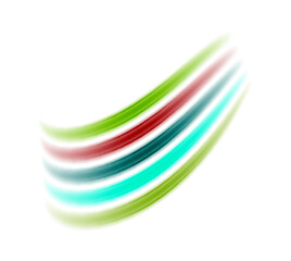 A vibrant and playful design featuring rainbow-color lines arranged in a dynamic composition, perfect for adding a pop of color to any project