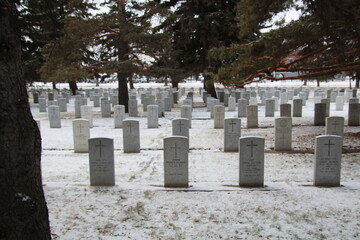 military cemetery, Edmonton Cemetery, Edmonton, Alberta