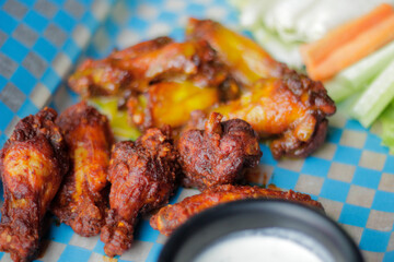 Crispy Sensation: Enjoy the Pleasure of Every Wing Bite