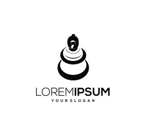 Obraz premium Bell Silhouette Design Logo